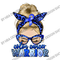 Colon Cancer Warrior Blonde Messy Bun Jumbo Paper Bag - 18 X 7 X 18 3/4 | Artistshot