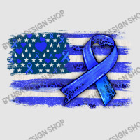 Colon Cancer Color  American Cancer Flag Medium-length Apron | Artistshot