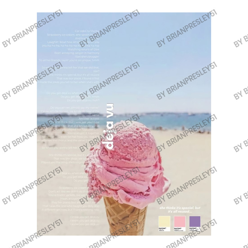 Olivia De Ja Fu Ice Cream Cub Paper Bag - 8 X 4 1/2 X 10 1/4 | Artistshot