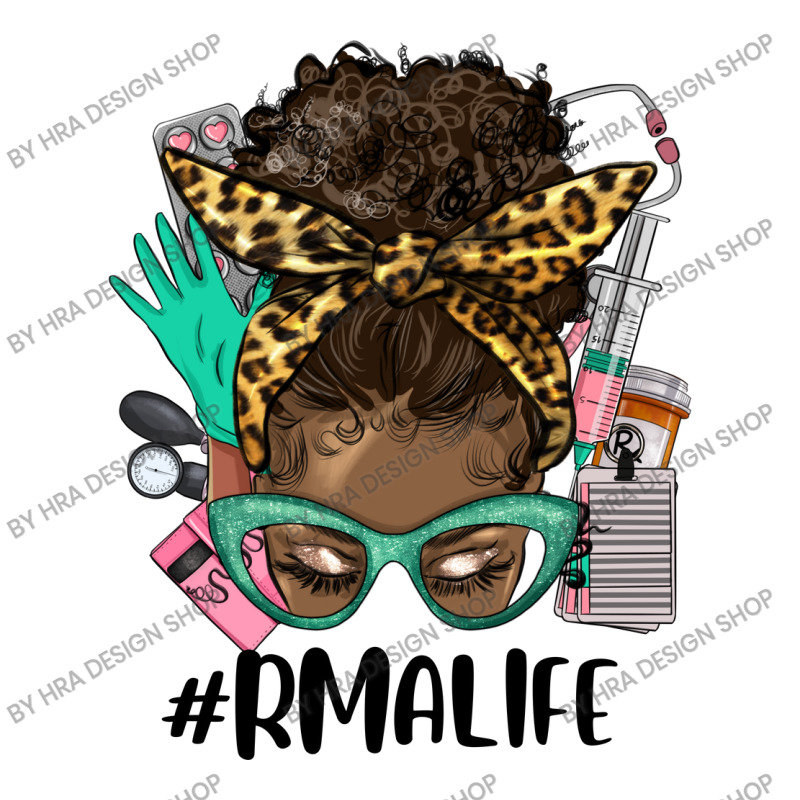 Afro Messy Bun Rma Life Crop Top | Artistshot