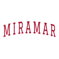 Miramar Florida Souvenir Sport College Style Text T Shirt Double Wine Paper Bag - 6 1/2 X 3 1/2 X 12 3/8 | Artistshot