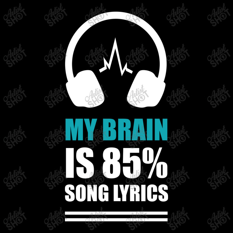 Brain Music Song Lyrics Headphones Youth Zipper Hoodie by Yuh2105 | Artistshot