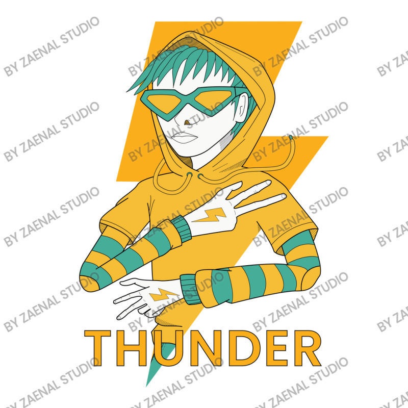 Thunder Man Double Wine Paper Bag - 6 1/2 X 3 1/2 X 12 3/8 | Artistshot