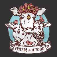 Animals Are Friends Not Food Pig Cow Sheep Vegan Vegetarian Vintage Hoodie And Short Set | Artistshot