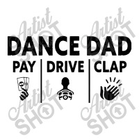 Mens Dance Dad Pay Drive Clap Traveler Paper Bag -13 X 6 X 15 3/4 | Artistshot