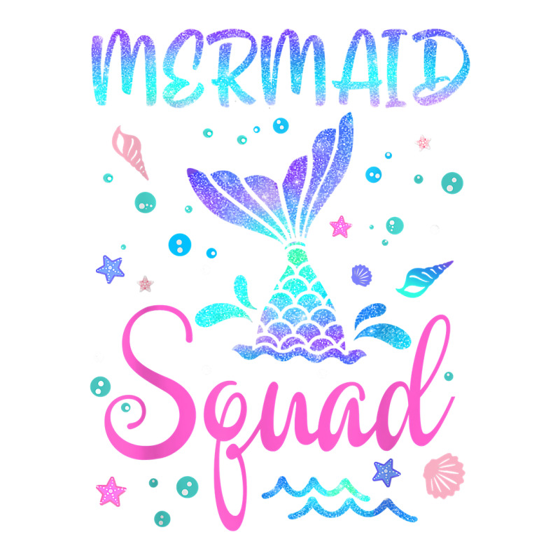 Mermaid Squad Of The Birthday Mermaid Tail Family Matching T Shirt Traveler Paper Bag -13 X 6 X 15 3/4 | Artistshot