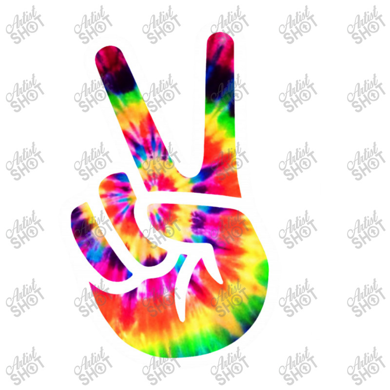 Hand Peace Sign Cub Paper Bag - 8 X 4 1/2 X 10 1/4 | Artistshot