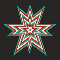 Pop Art T  Shirt Retro Star 3 Ladies Fitted T-shirt | Artistshot