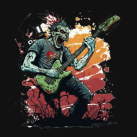 Zombie Rock Graphic T-shirt | Artistshot