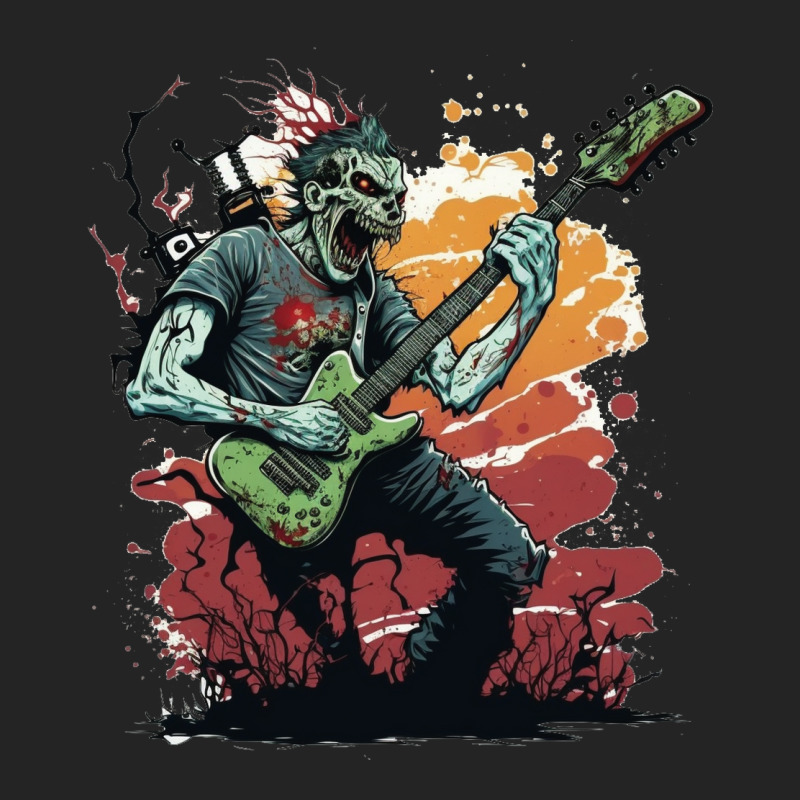 Zombie Rock 3/4 Sleeve Shirt | Artistshot