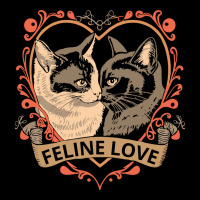 Feline Love Adjustable Cap | Artistshot