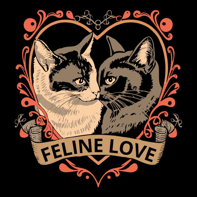 Feline Love Adjustable Cap | Artistshot