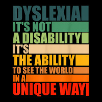 Dyslexia Its Not A Disability Dyslexia Awareness Skeleton T Shirt Maternity Scoop Neck T-shirt | Artistshot