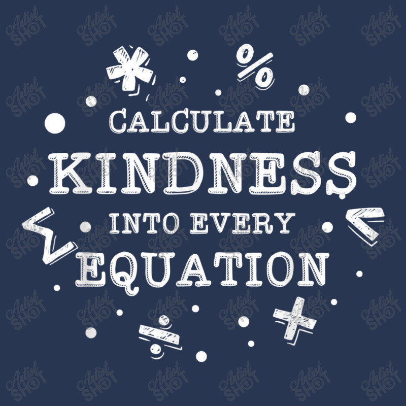 Calculate Kindness Into Every Equation School Math Teacher Men Denim Jacket by Yuh2105 | Artistshot