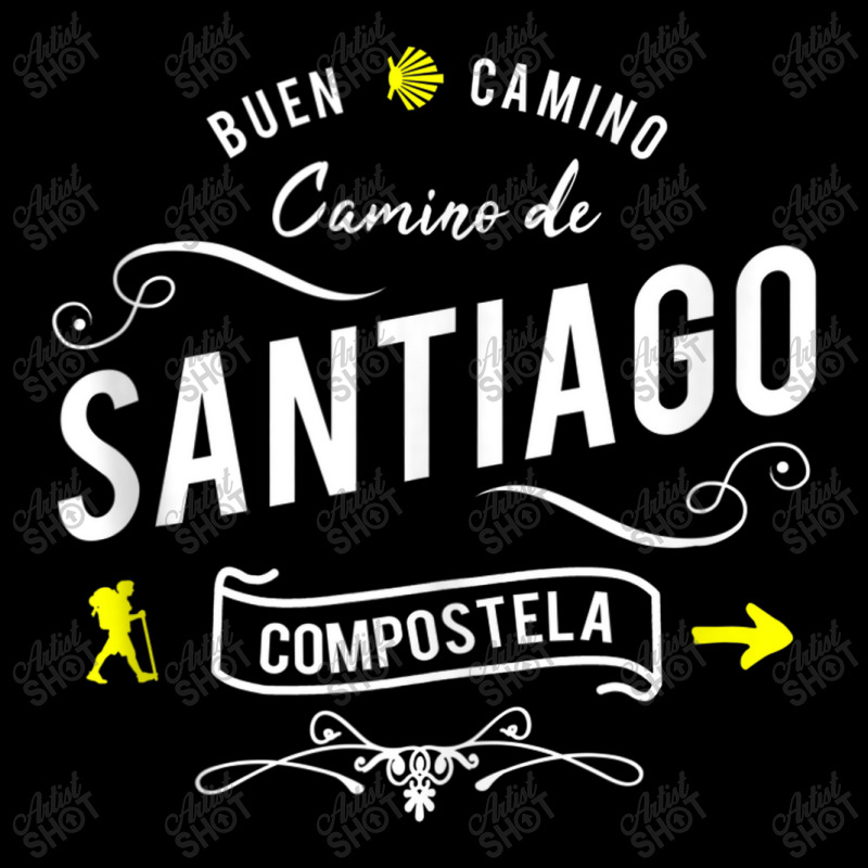 Camino De Santiago Compostela Spain St James Way Hiking Adjustable Cap | Artistshot