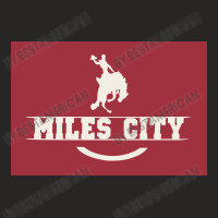 Miles City Montana Ladies Fitted T-shirt | Artistshot