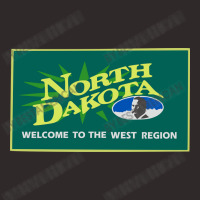 North Dakota Welcome To The West Region Racerback Tank | Artistshot