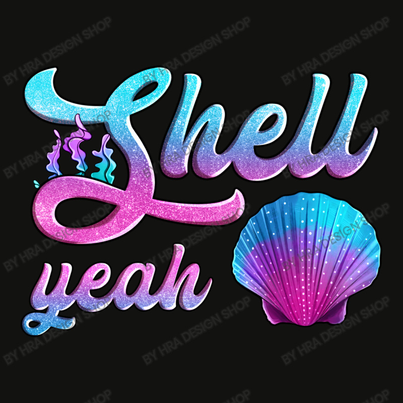 Shell Yeah Summer Ocean Scorecard Crop Tee by HRA Design Shop | Artistshot