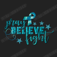 Pray Believe Fight Ovarian Cancer Backpack | Artistshot