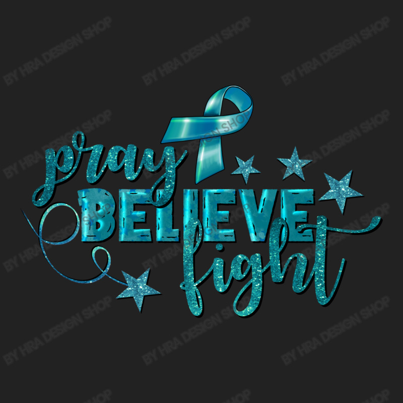 Pray Believe Fight Ovarian Cancer Backpack | Artistshot