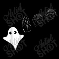 Boo Asl Sign Language Funny Ghost Halloween Zipper Hoodie | Artistshot