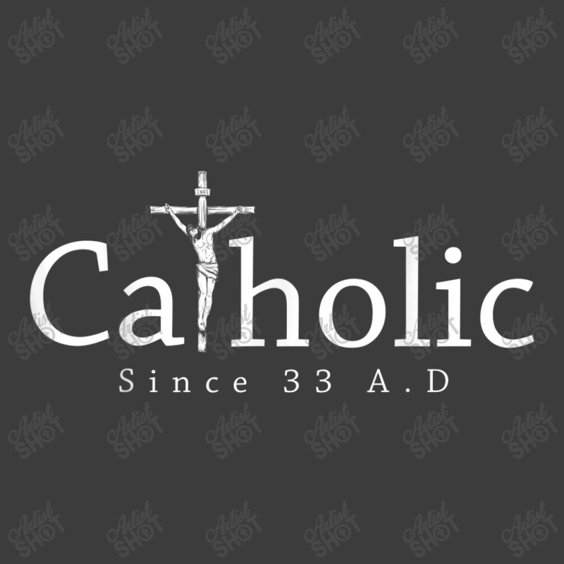 Catholic Since 33 Ad Crucifix Jesus Eucharist Christianity Men's Polo Shirt | Artistshot