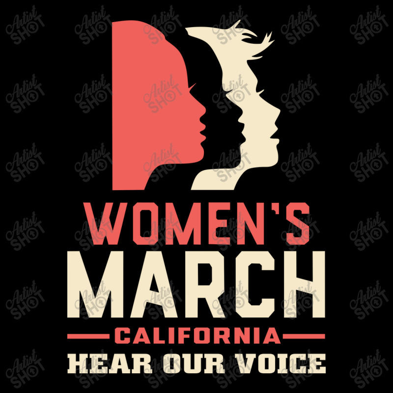 Women's March Hear Our Voice California Graphic T-shirt | Artistshot