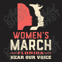 Women's March Hear Our Voice Florida T-shirt | Artistshot