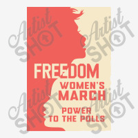 Womens March Freedom Power To The Poll Camper Cup | Artistshot