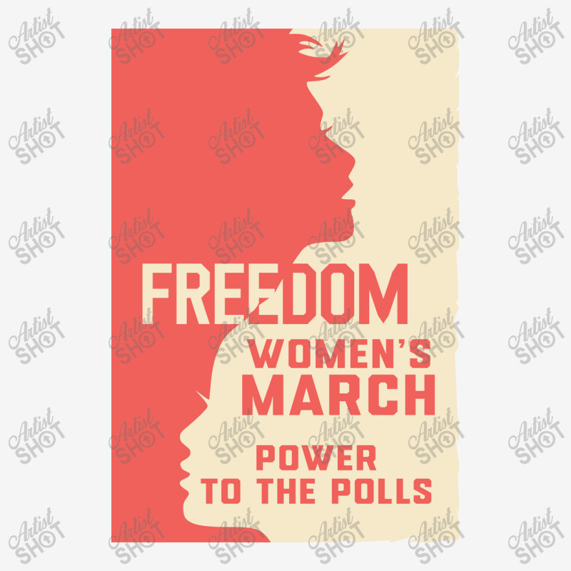 Womens March Freedom Power To The Poll Camper Cup | Artistshot