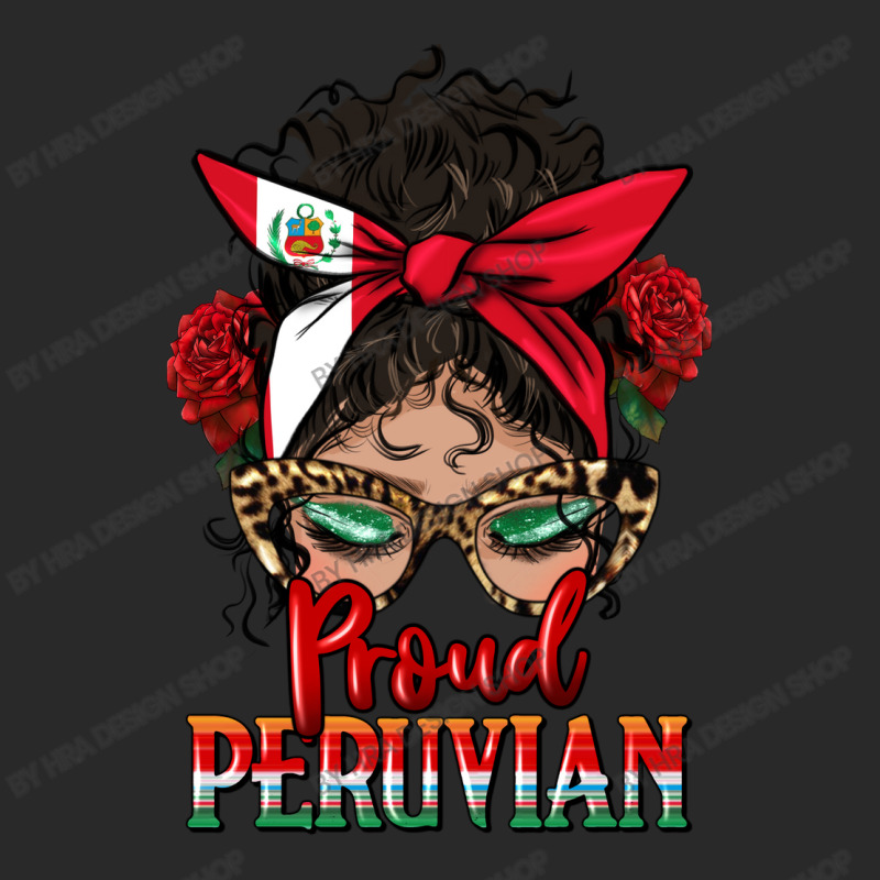 Proud Peruvian Latina Messy Bun Toddler T-shirt by HRA Design Shop | Artistshot