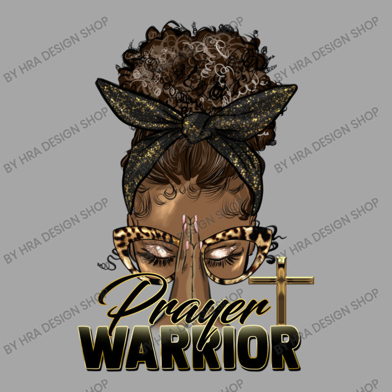 Prayer Warrior Afro Messy Bun Toddler Sweatshirt | Artistshot