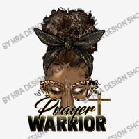 Prayer Warrior Afro Messy Bun Graphic Youth T-shirt | Artistshot