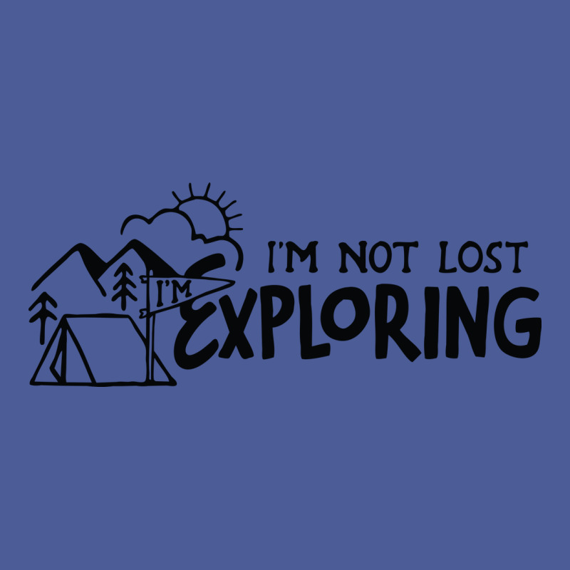 Im Not Lost Im Exploring Flat Bill Snapback Cap | Artistshot