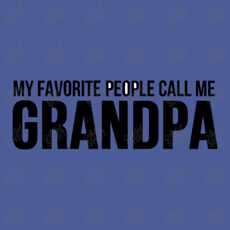 My Favorite People Call Me Grandpa Flat Bill Snapback Cap by harry sul | Artistshot