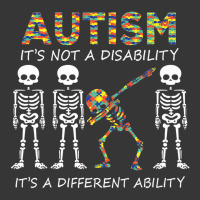 Autism Its A Different Ability Funny Dabbing Skeleton Premium Toddler Hoodie | Artistshot