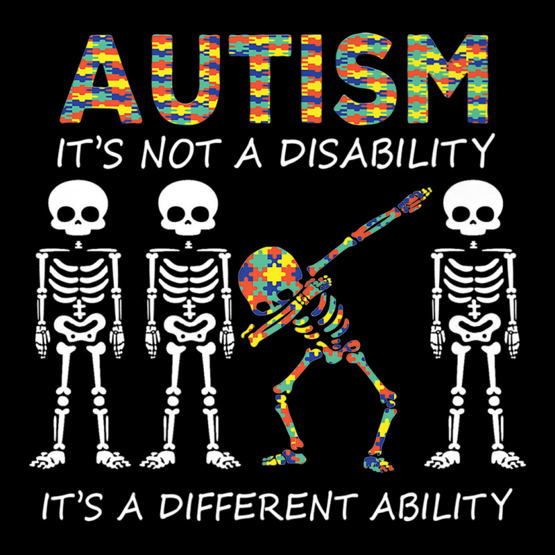 Autism Its A Different Ability Funny Dabbing Skeleton Premium Youth Jogger by LemonJack | Artistshot