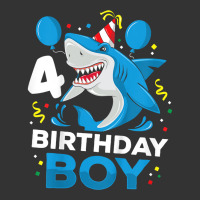 Kids 4th Birthday Boy Shark Ocean Theme Party 4 Years Old Toddler T Sh ...