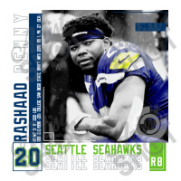 Rashaad Penny Football Traveler Paper Bag -13 X 6 X 15 3/4 | Artistshot