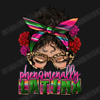 Latina Messy Bun Phenomenally Latina Flannel Shirt | Artistshot