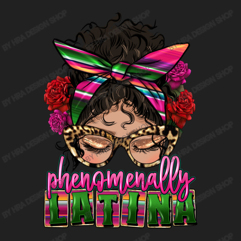 Latina Messy Bun Phenomenally Latina Basic Youth T-shirt by HRA Design Shop | Artistshot