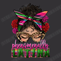 Latina Messy Bun Phenomenally Latina Vintage Hoodie | Artistshot