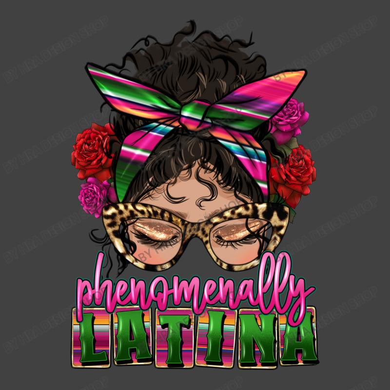 Latina Messy Bun Phenomenally Latina Vintage T-Shirt by HRA Design Shop | Artistshot