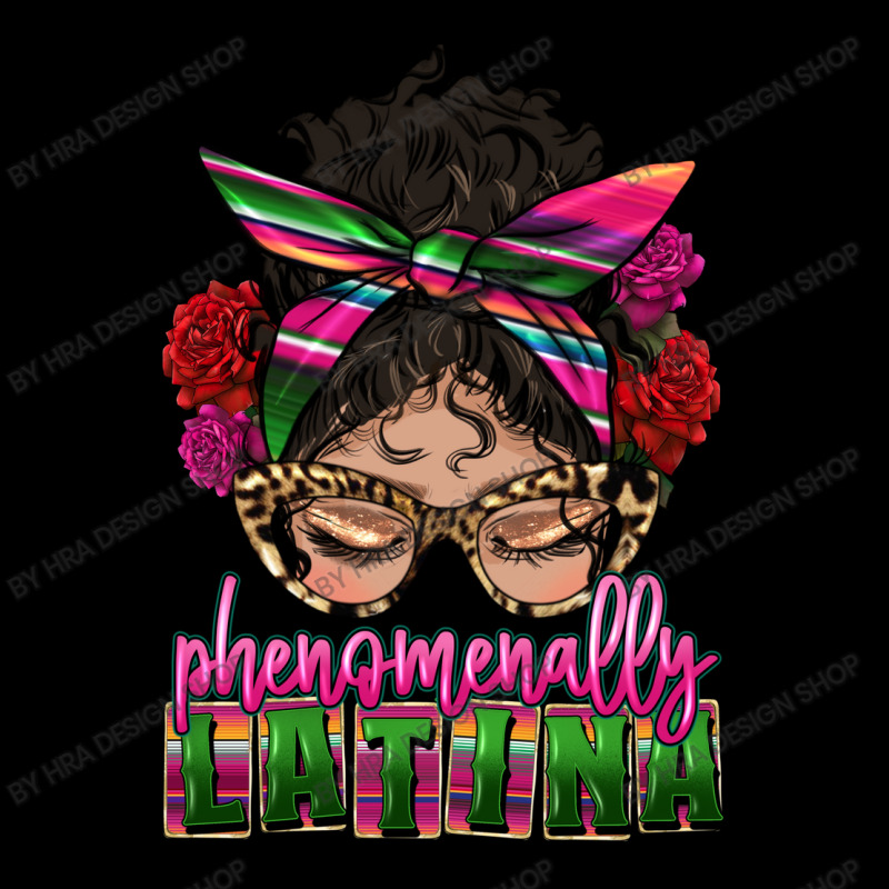 Latina Messy Bun Phenomenally Latina Fleece Short by HRA Design Shop | Artistshot