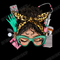 Latina Messy Bun Nurse Life Legging | Artistshot