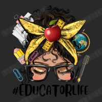 Latina Messy Bun Educator Life Printed Hat | Artistshot