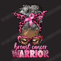 Breast Cancer Warrior Afro Messy Bun Gray Hair Vintage Cap | Artistshot