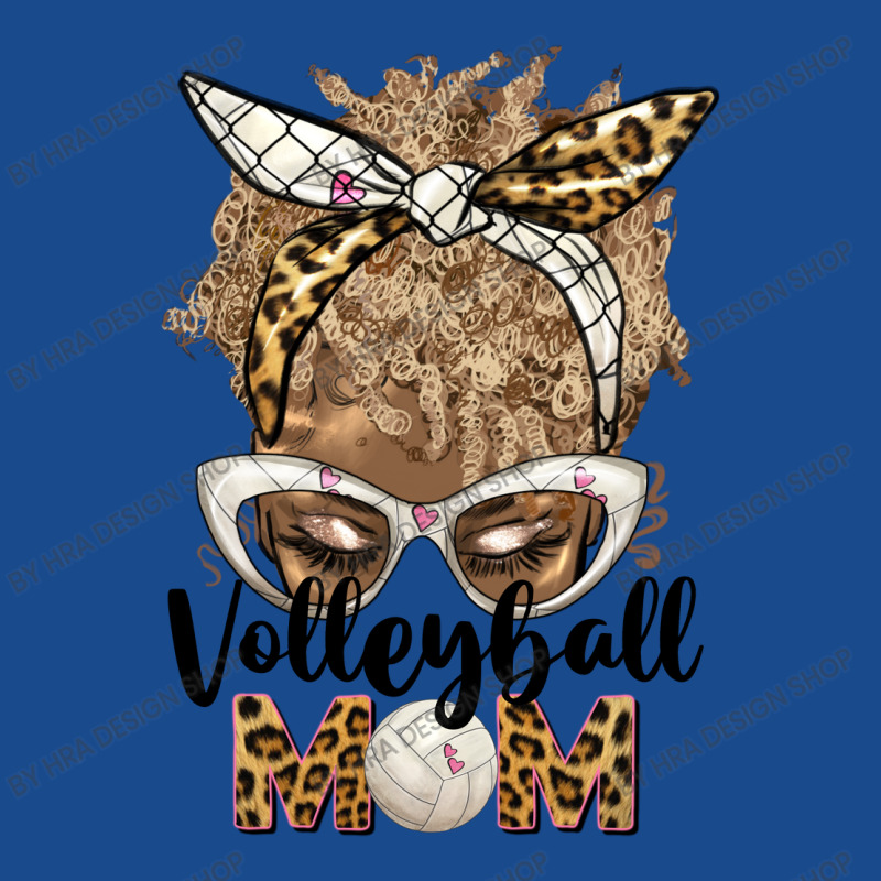 Blonde Afro Messy Bun  Hair Volleyball Mom Tank Top | Artistshot