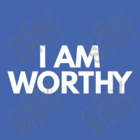 I Am Worthy Mesh Cap | Artistshot