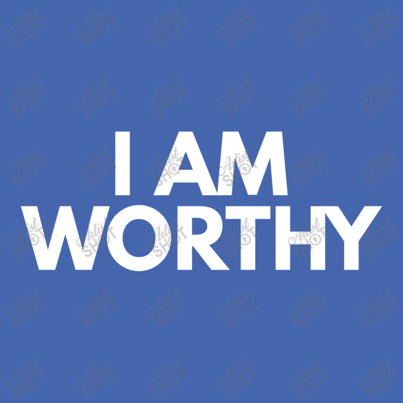 I Am Worthy Mesh Cap | Artistshot